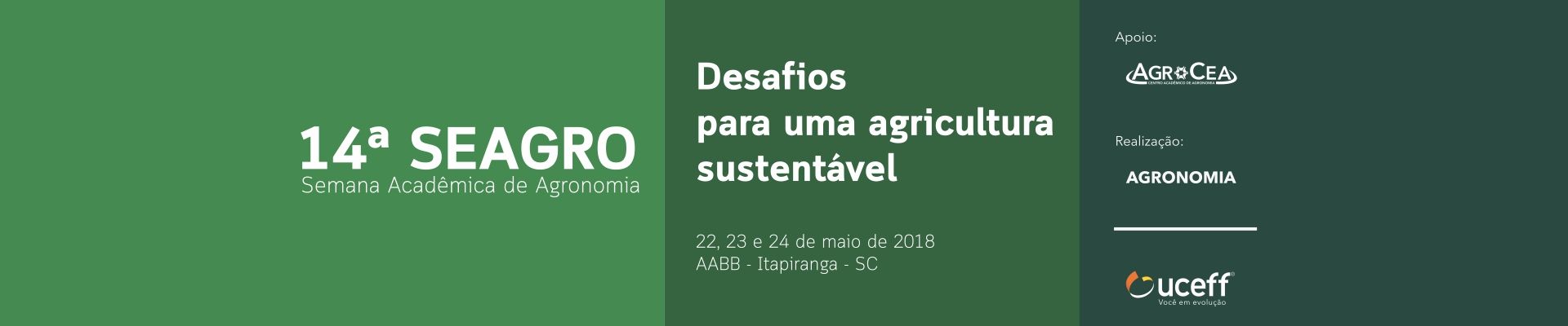 Semana Acadêmica de Agronomia