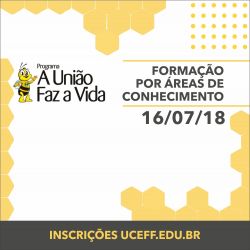 Formação por áreas do conhecimento 