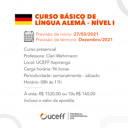 Curso básico de Língua Alemã